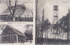 Forsthaus, Gasthaus und Feuerturm